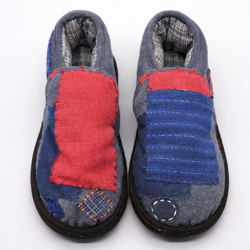 Handmade Cotton Cloth Shoes – Traditional Patchwork Soft Sole Shoes